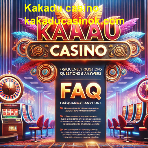 Explorando a Categoria 'FAQ' do Kakadu Casino